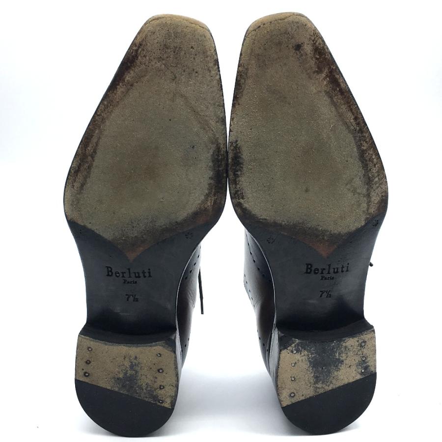 Berluti ベルルッティ パンチングデザイン ツートーン パティーヌ 紳士 ドレスシューズ 革 ビジネス メンズ |  | 05