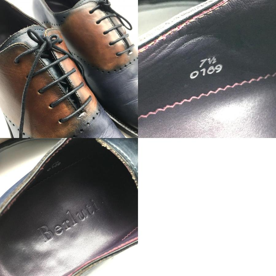 Berluti ベルルッティ パンチングデザイン ツートーン パティーヌ 紳士 ドレスシューズ 革 ビジネス メンズ |  | 09