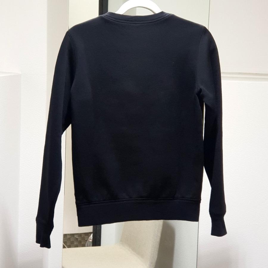 CHANEL シャネル P52492 15B カメリア装飾 トレーナー 肩ファスナー スウェット ウール レディース ブルー | CHANEL | 01