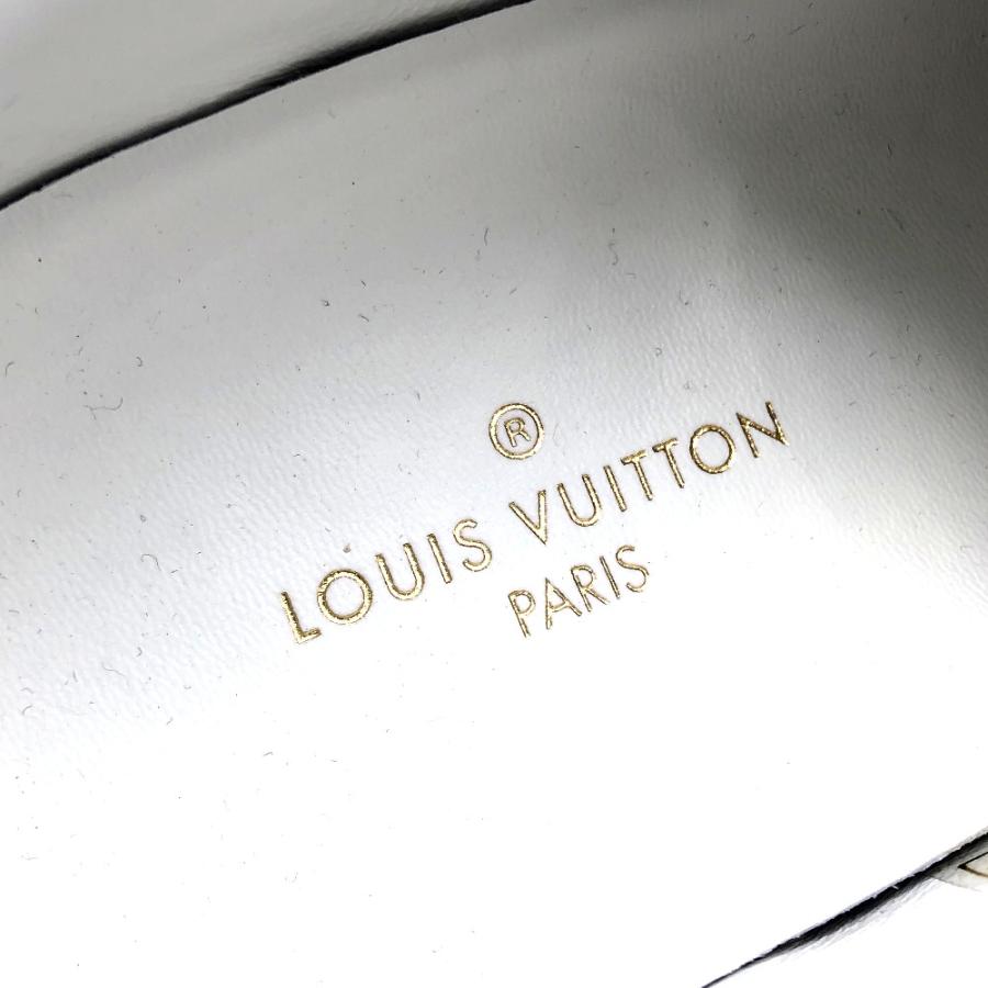 未使用 LOUIS VUITTON ルイヴィトン トロカデロ ライン 靴 シューズ 総柄 ロゴ スニーカー ホワイト×ネイビー メンズ【中古】 | LOUIS VUITTON | 05