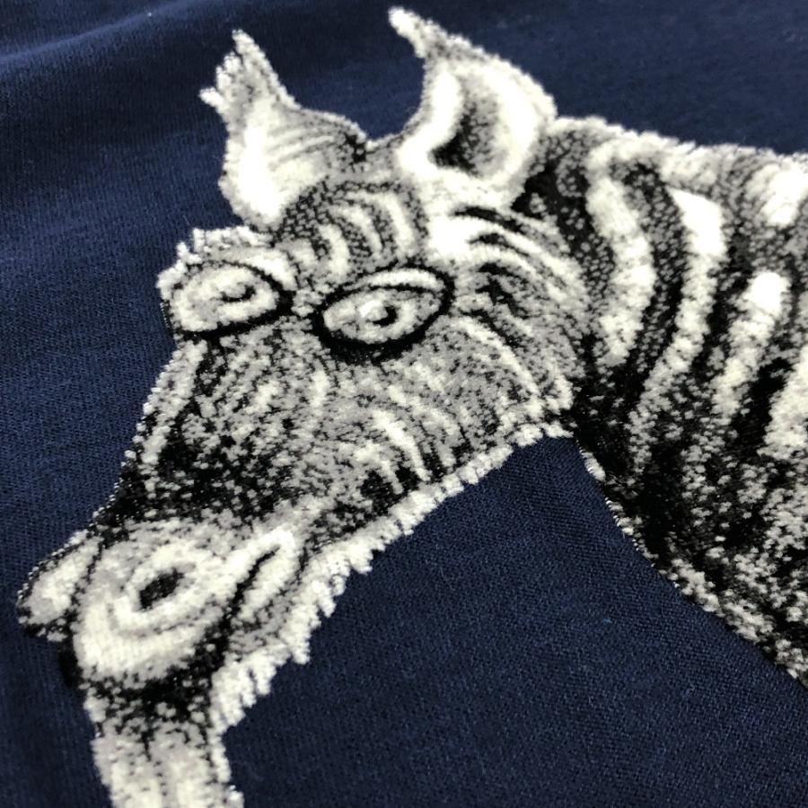 美品　ルイヴィトン　半袖カットソー　ポロシャツ　 M グレー　LV総柄　コットン LOUIS VUITTON（ルイ・ヴィトン） チャップマン トップス 馬 シマウマ