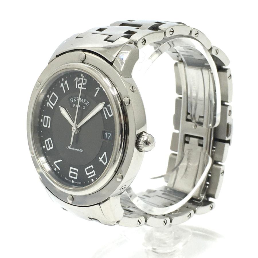 HERMES エルメス CP2.810 デイト クリッパー 自動巻き メンズ腕時計 SS メンズ シルバー | HERMES | 02