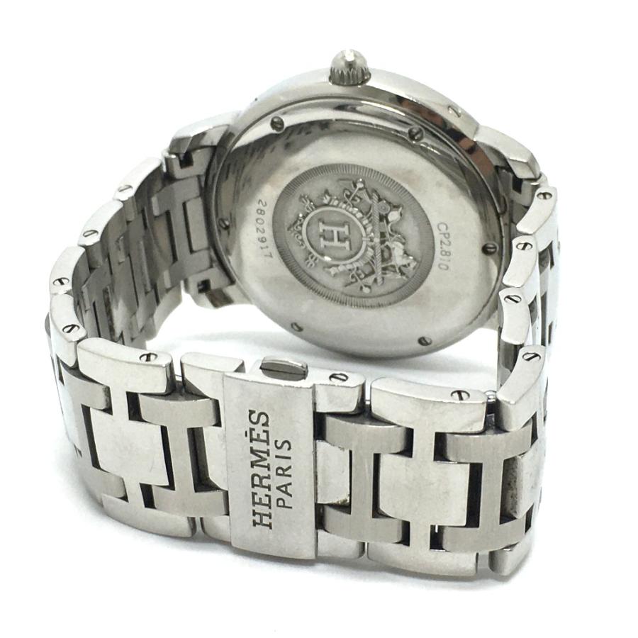 HERMES エルメス CP2.810 デイト クリッパー 自動巻き メンズ腕時計 SS メンズ シルバー | HERMES | 04