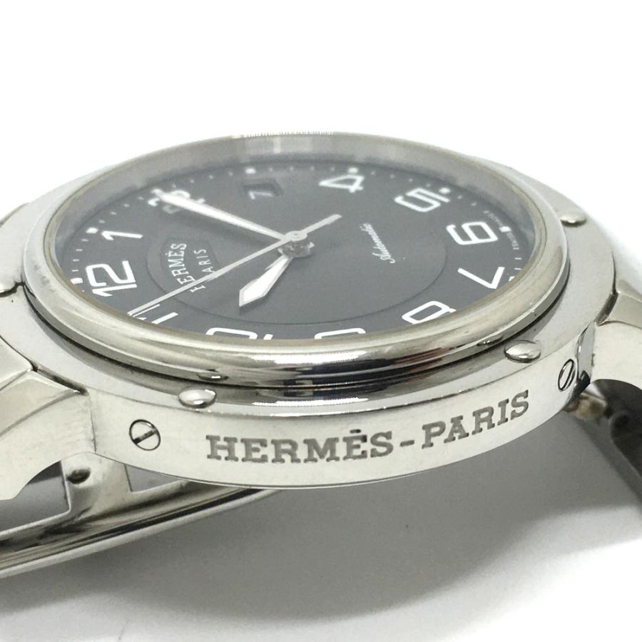 HERMES エルメス CP2.810 デイト クリッパー 自動巻き メンズ腕時計 SS メンズ シルバー | HERMES | 08
