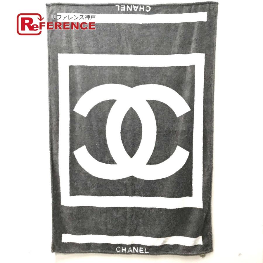 シャネル CHANEL ビーチタオル ブランケット ビッグココマーク 大判