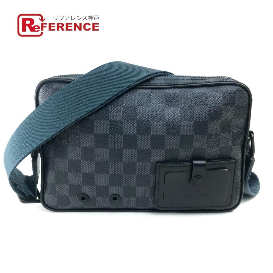 Louis メンズファッション Vuitton ルイヴィトン N401 N401 グラフィット ファッション アルファ メッセンジャー ボディ バッグ K 3 リファレンス コレクション ショルダーバッグ 18 Off の