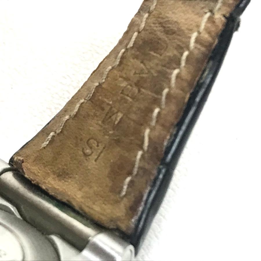 BVLGARI ブルガリ EG30S エルゴン デイト レディース腕時計 SS/革ベルト シルバー×ブラック クォーツ | BVLGARI | 05