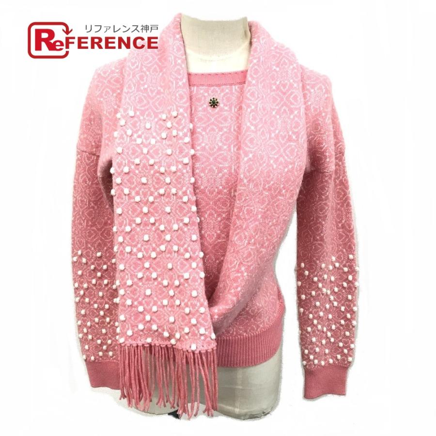 FERMO ニットカーディガン キラキラ カシミヤ