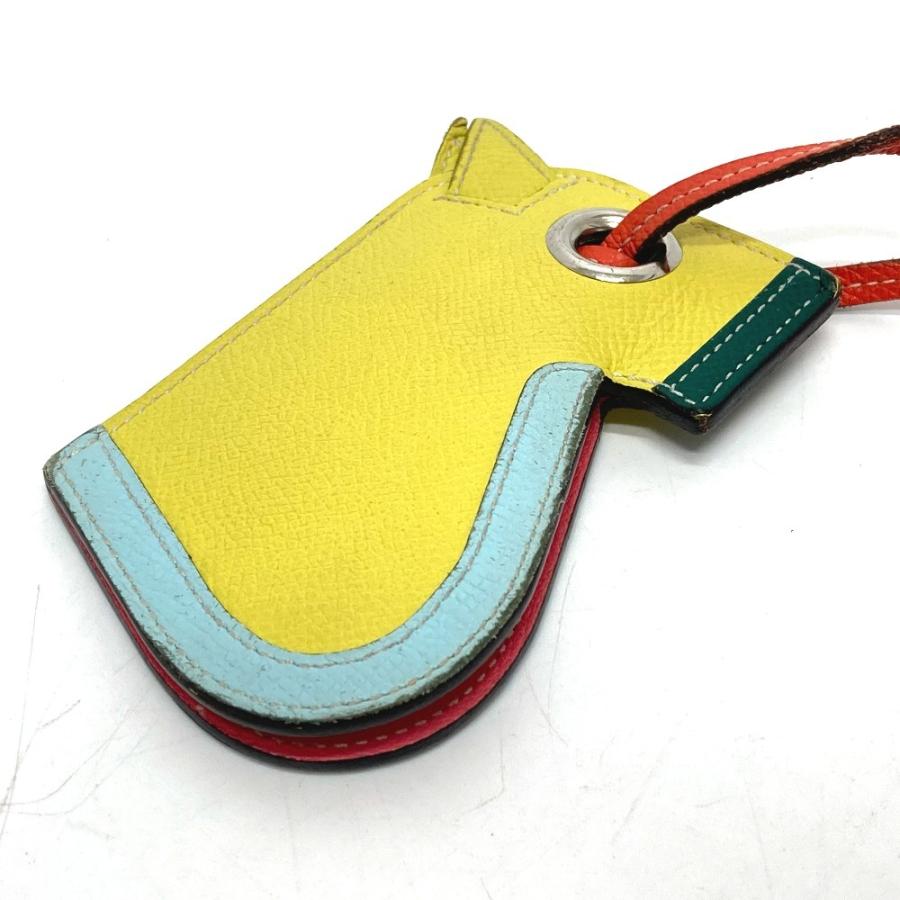 HERMES エルメス カマイユ キーリング チャーム HERMES エルメス カマイユ キーリング チャーム バッグチャーム ライム