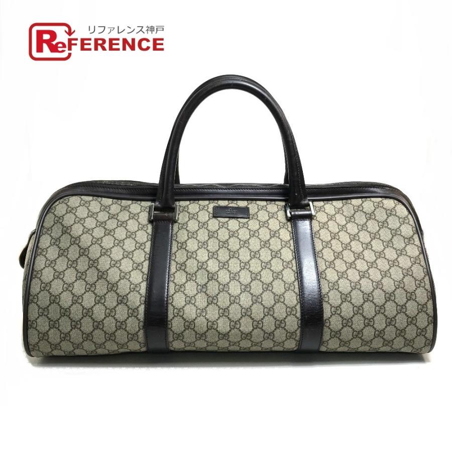GUCCI グッチ 108793 横長 旅行バッグ GGプラス ボストンバッグ GGPVC