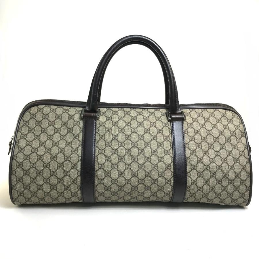 GUCCI グッチ 108793 横長 旅行バッグ GGプラス ボストンバッグ GGPVC