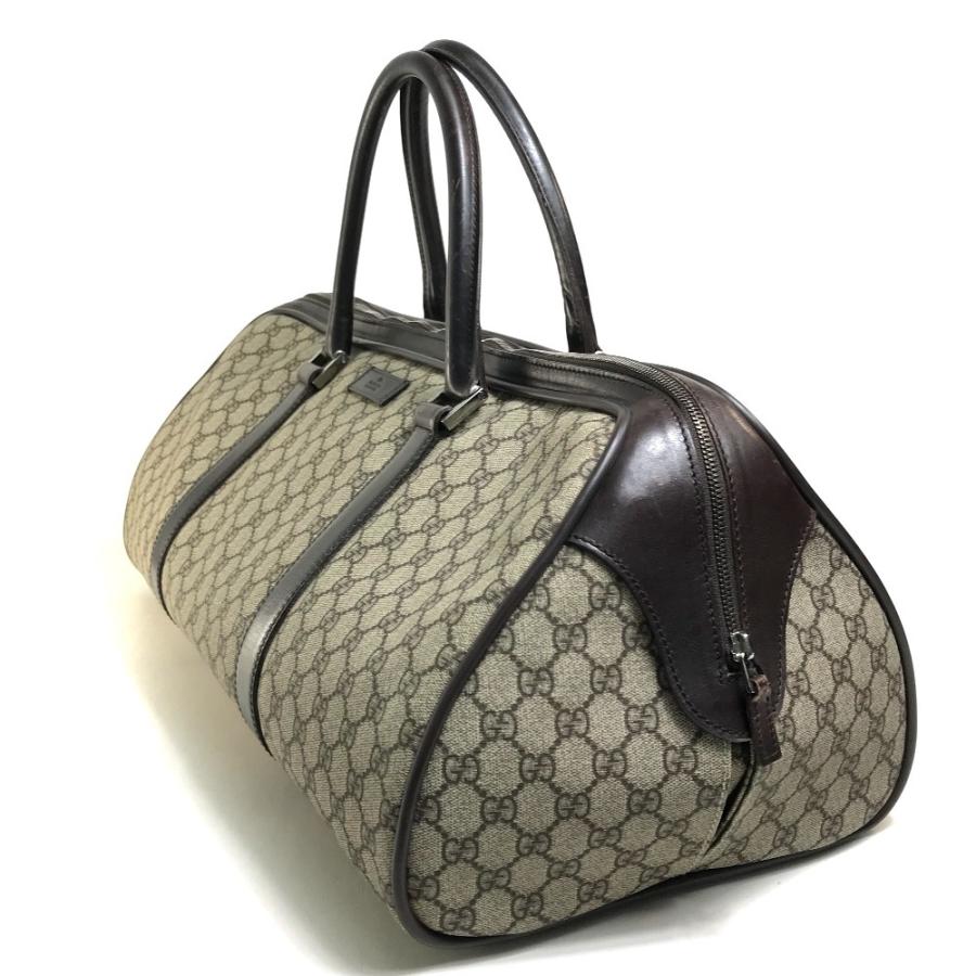 GUCCI グッチ 108793 横長 旅行バッグ GGプラス ボストンバッグ GGPVC