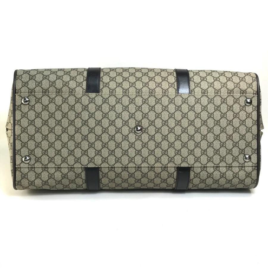 GUCCI グッチ 108793 横長 旅行バッグ GGプラス ボストンバッグ GGPVC