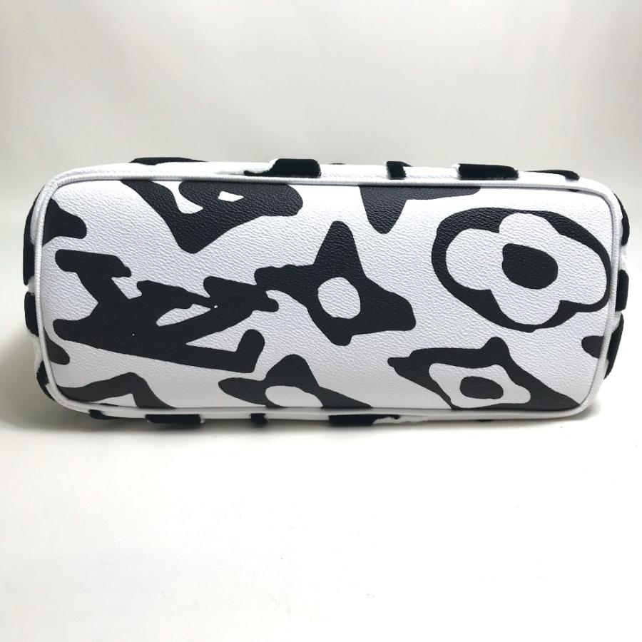 新品同様 LOUIS VUITTON ルイヴィトン M45567 LVXUF カバ カバン バッグ タフテッドモノグラム トートバッグ ホワイト/ブラック【中古】 | LOUIS VUITTON | 02