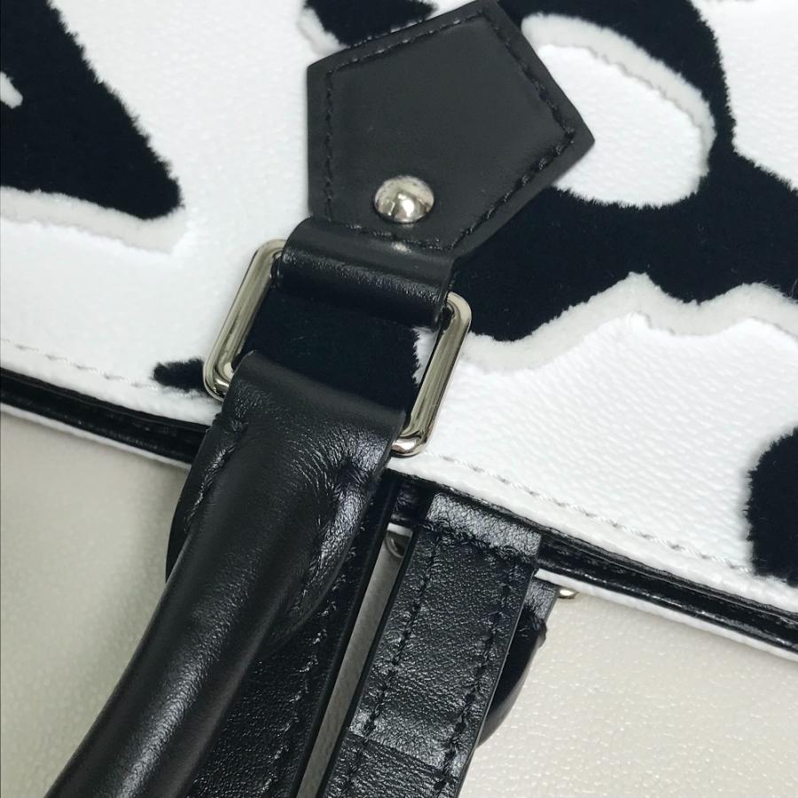 新品同様 LOUIS VUITTON ルイヴィトン M45567 LVXUF カバ カバン バッグ タフテッドモノグラム トートバッグ ホワイト/ブラック【中古】 | LOUIS VUITTON | 06