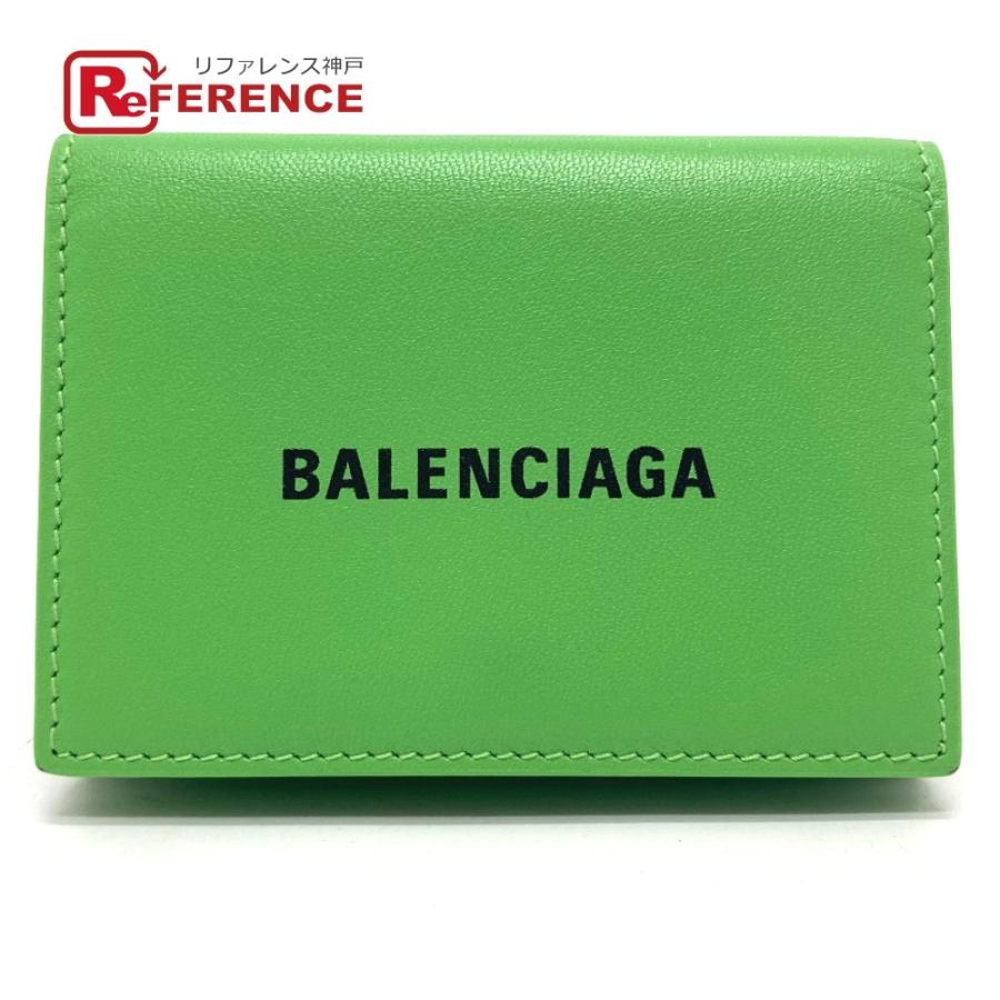 BALENCIAGA バレンシアガ 594312 ロゴ キャッシュミニウォレット