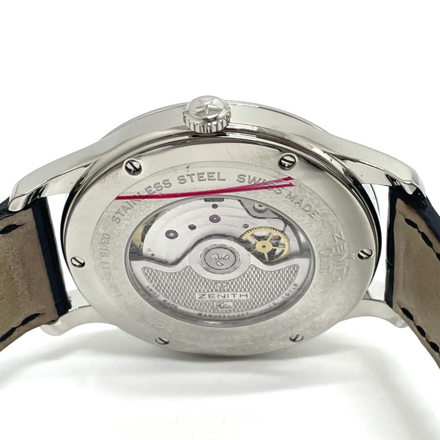 ZENITH ゼニス 03.1125.691 クラス グランドデイト ムーンフェイズ 自動巻き 腕時計 SS シルバー メンズ【中古】 | ZENITH（時計） | 05