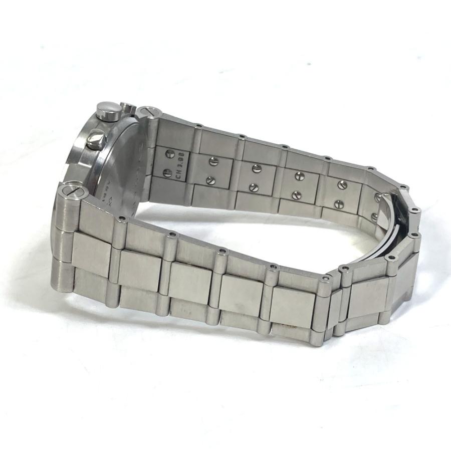 BVLGARI ブルガリ CH35S ディアゴノ スポーツ クロノ クォーツ デイト 腕時計 SS シルバー メンズ【中古】 | BVLGARI | 06