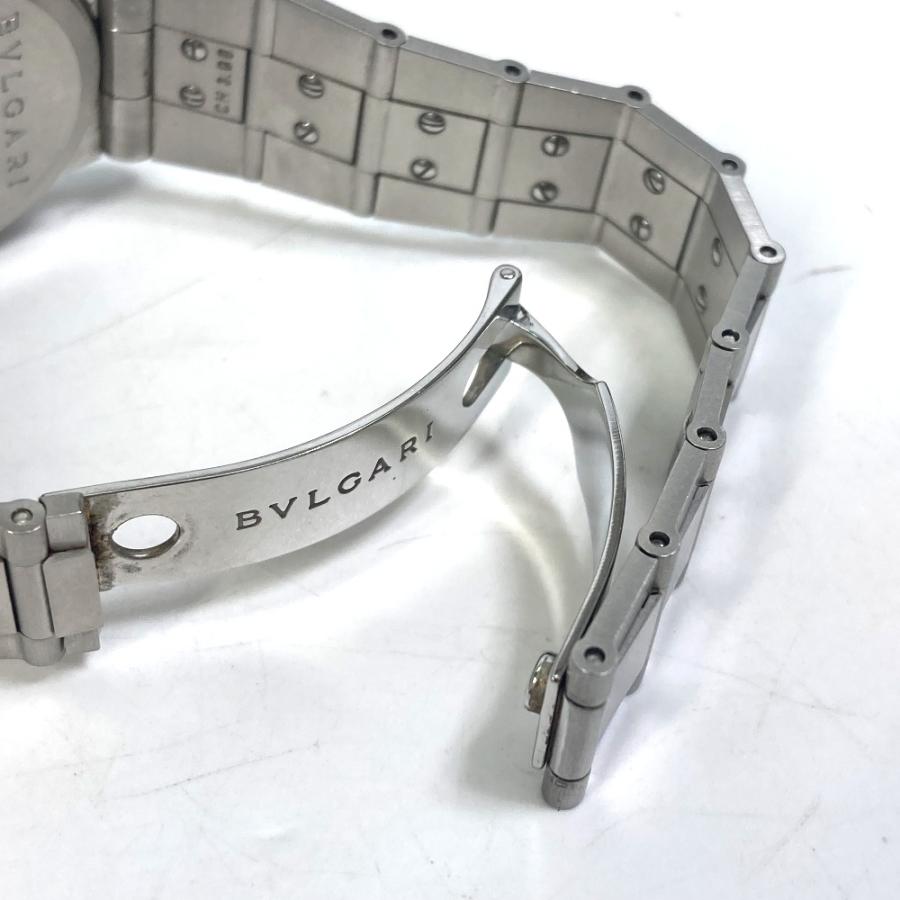 BVLGARI ブルガリ CH35S ディアゴノ スポーツ クロノ クォーツ デイト 腕時計 SS シルバー メンズ【中古】 | BVLGARI | 08