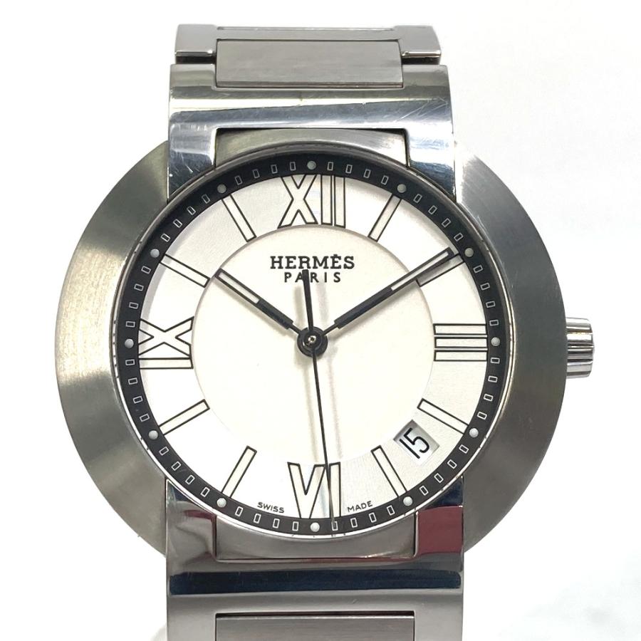 HERMES エルメス NO1.710 ノマード オートクオーツ デイト 腕時計 SS メンズ【中古】 | HERMES | 02