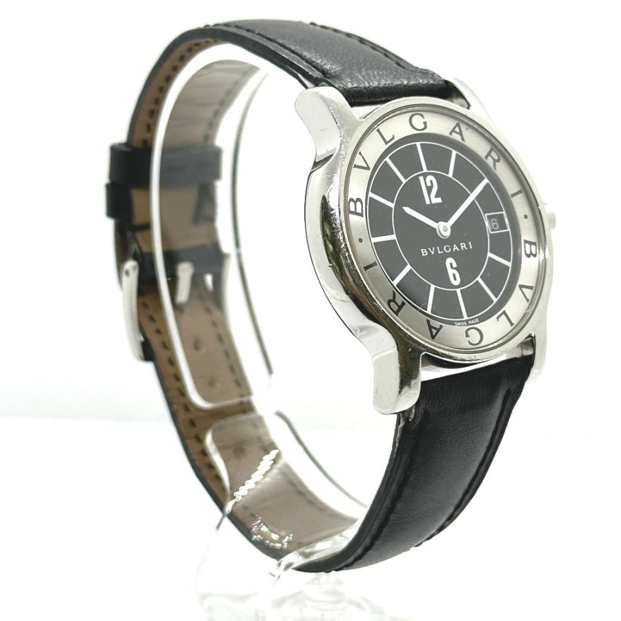 BVLGARI ブルガリ ST35S ソロテンポ クォーツ デイト 腕時計 SS シルバー メンズ【中古】 | BVLGARI | 02