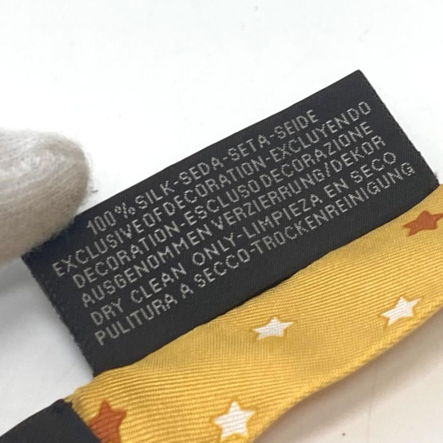 HERMES エルメス ツイリー ドールキャンディ エルメス パリ ステーション スカーフ シルク イエロー レディース【中古】新品同様 | HERMES | 08