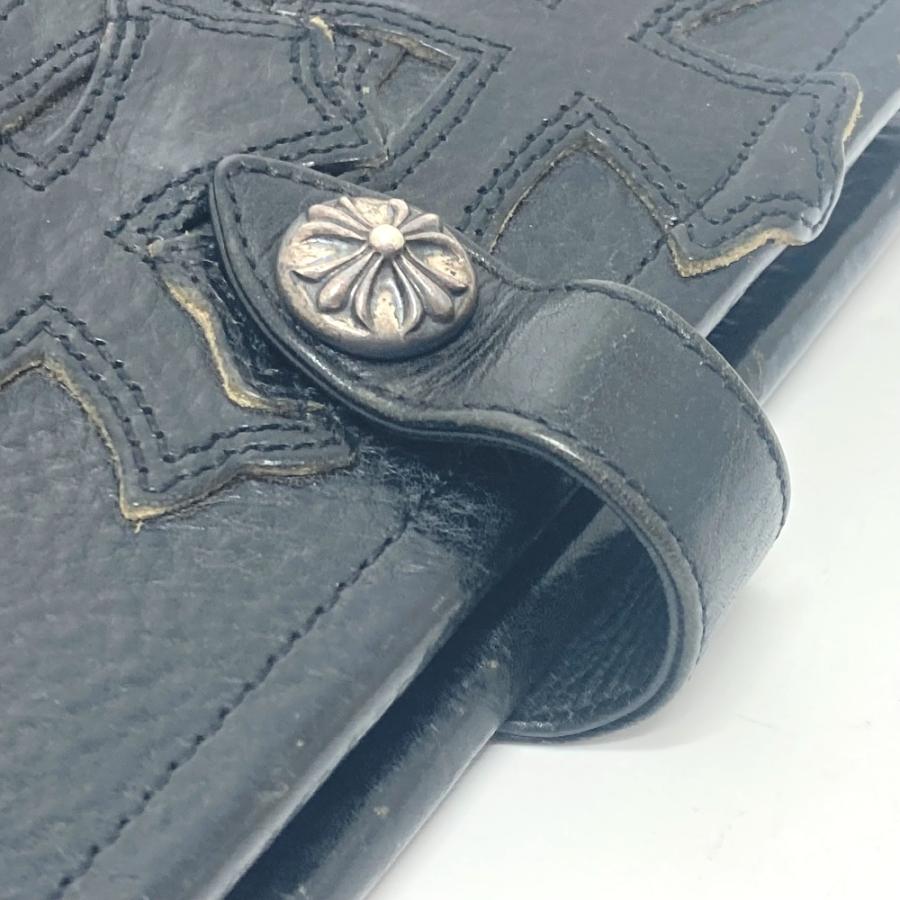 CHROME HEARTS クロムハーツ アジェンダ セメタリー 手帳カバー レザー