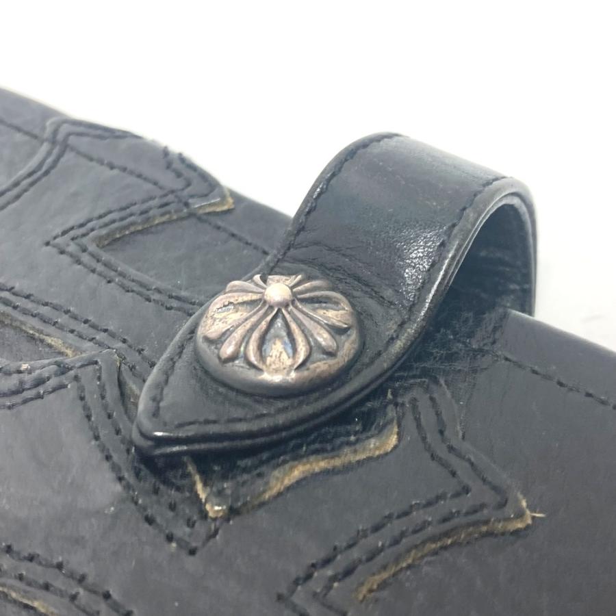 CHROME HEARTS クロムハーツ アジェンダ セメタリー 手帳カバー レザー