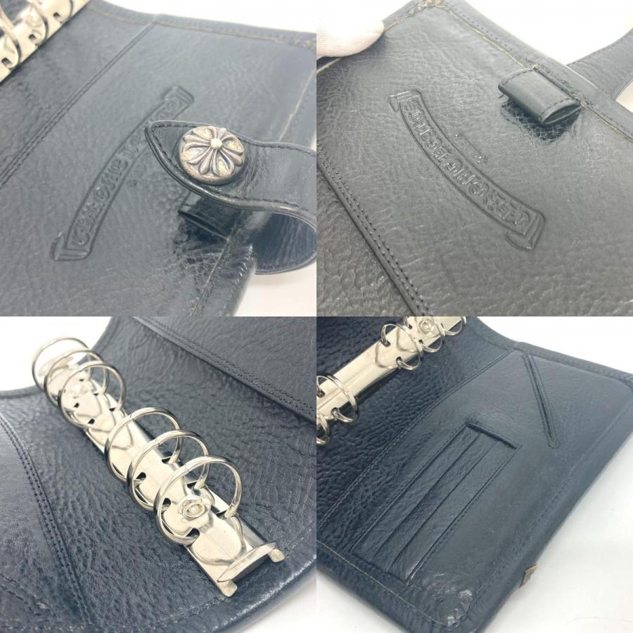 CHROME HEARTS クロムハーツ アジェンダ セメタリー 手帳カバー レザー
