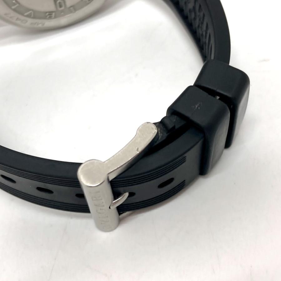 BVLGARI ブルガリ DG37SCCH ディアゴノ クロノグラフ ホワイトシェル 8PD 自動巻き デイト 腕時計 SS シルバー メンズ【中古】 | BVLGARI | 04