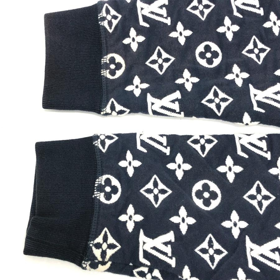 LOUIS VUITTON ルイヴィトン ジャガード オーバーサイズ クルーネック フルモノグラム スウェット ネイビー メンズ【中古】 | LOUIS VUITTON | 05