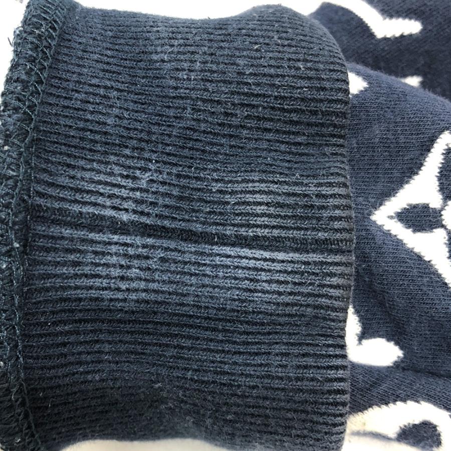 LOUIS VUITTON ルイヴィトン ジャガード オーバーサイズ クルーネック フルモノグラム スウェット ネイビー メンズ【中古】 | LOUIS VUITTON | 06