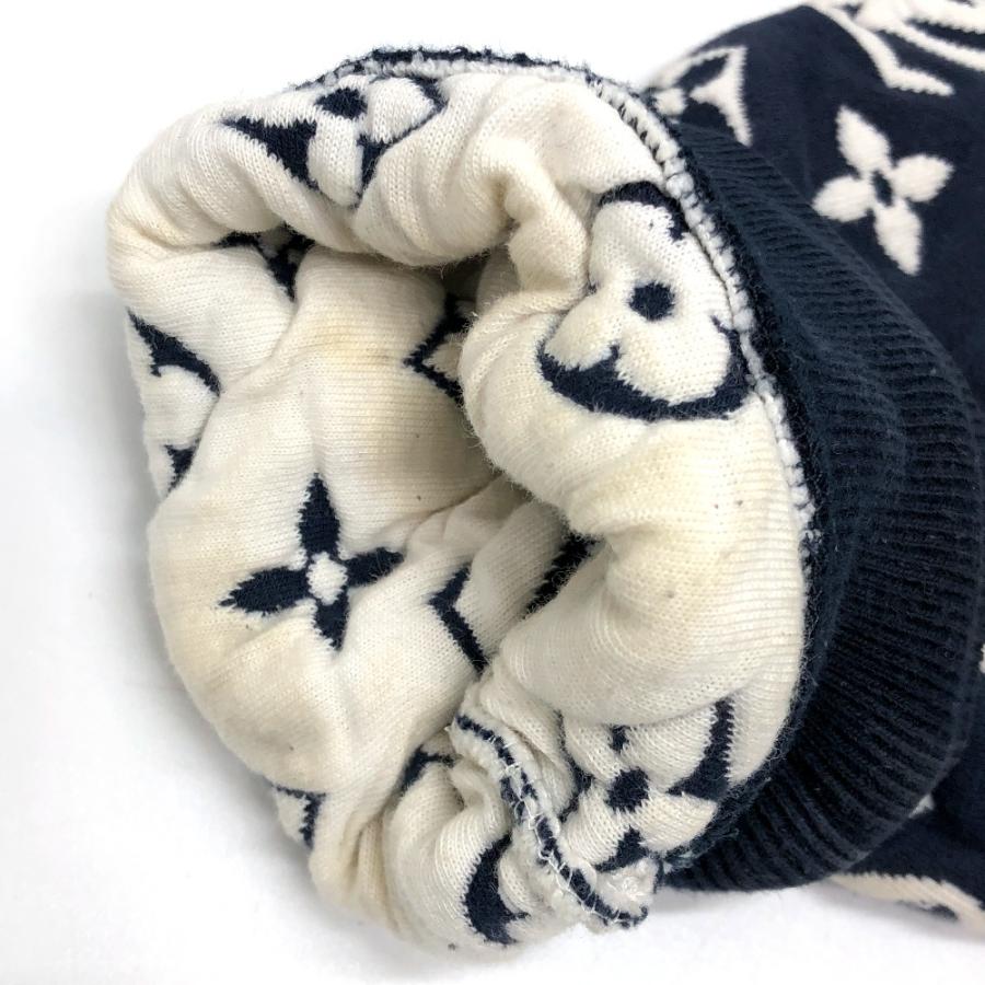 LOUIS VUITTON ルイヴィトン ジャガード オーバーサイズ クルーネック フルモノグラム スウェット ネイビー メンズ【中古】 | LOUIS VUITTON | 07