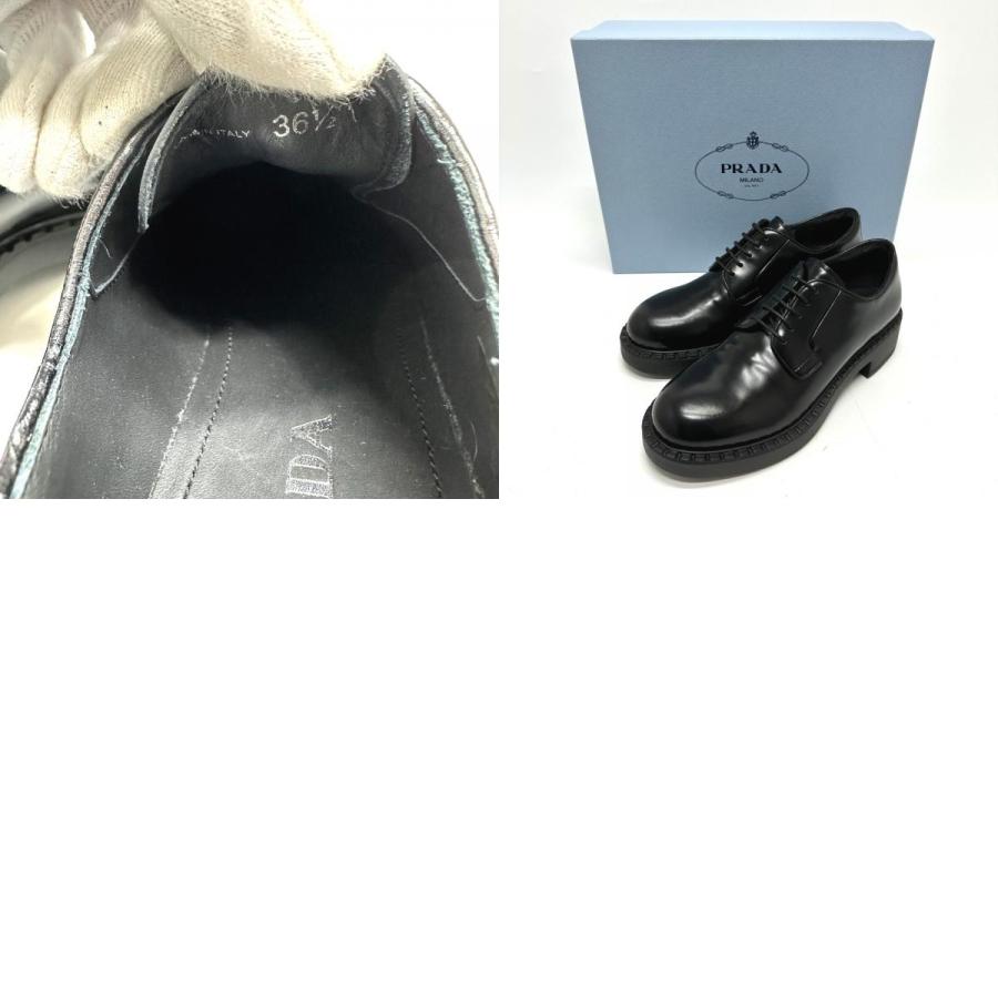 PRADA プラダ レディース ローファー ドレスシューズ ブラック レディース【中古】 | PRADA | 09