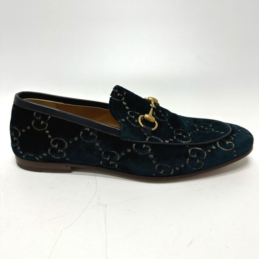 GUCCI グッチ 430088 ホースビット GG ローファー ネイビー系 メンズ【中古】 | GUCCI | 05