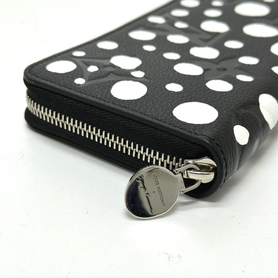 LOUIS VUITTON 美品 ルイヴィトン M81906 ジッピーウォレット 草間彌生  