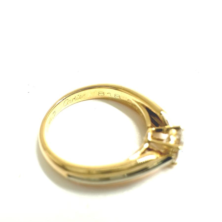 美品 CARTIER カルティエ トリニティ ダイヤモンド ソリテール リング・指輪 ゴールド レディース【中古】 | Cartier | 05