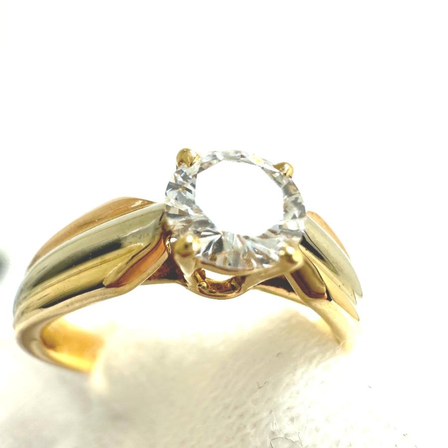 美品 CARTIER カルティエ トリニティ ダイヤモンド ソリテール リング・指輪 ゴールド レディース【中古】 | Cartier | 07