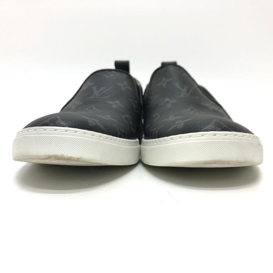 LOUIS VUITTON ルイヴィトン フラグメント シューズ モノグラムエクリプス スリッポン ブラック メンズ【中古】 | LOUIS VUITTON | 03
