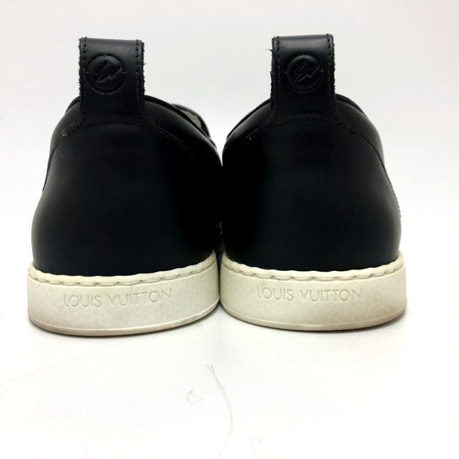 LOUIS VUITTON ルイヴィトン フラグメント シューズ モノグラムエクリプス スリッポン ブラック メンズ【中古】 | LOUIS VUITTON | 04