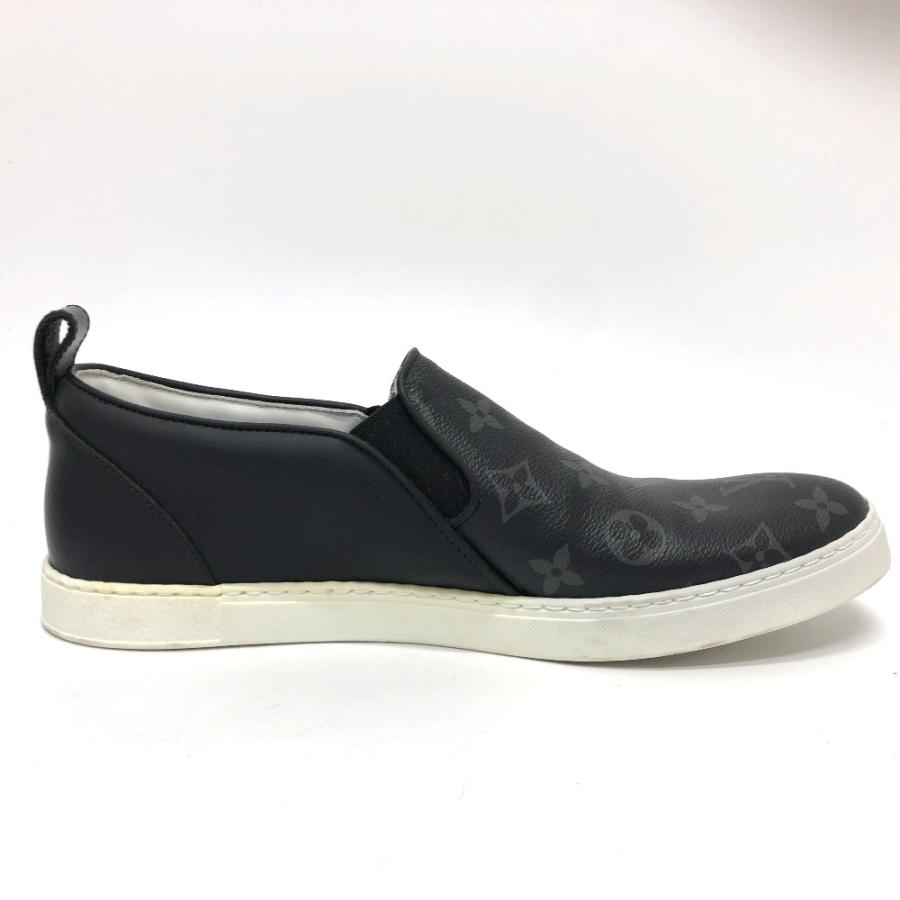 LOUIS VUITTON ルイヴィトン フラグメント シューズ モノグラムエクリプス スリッポン ブラック メンズ【中古】 | LOUIS VUITTON | 07