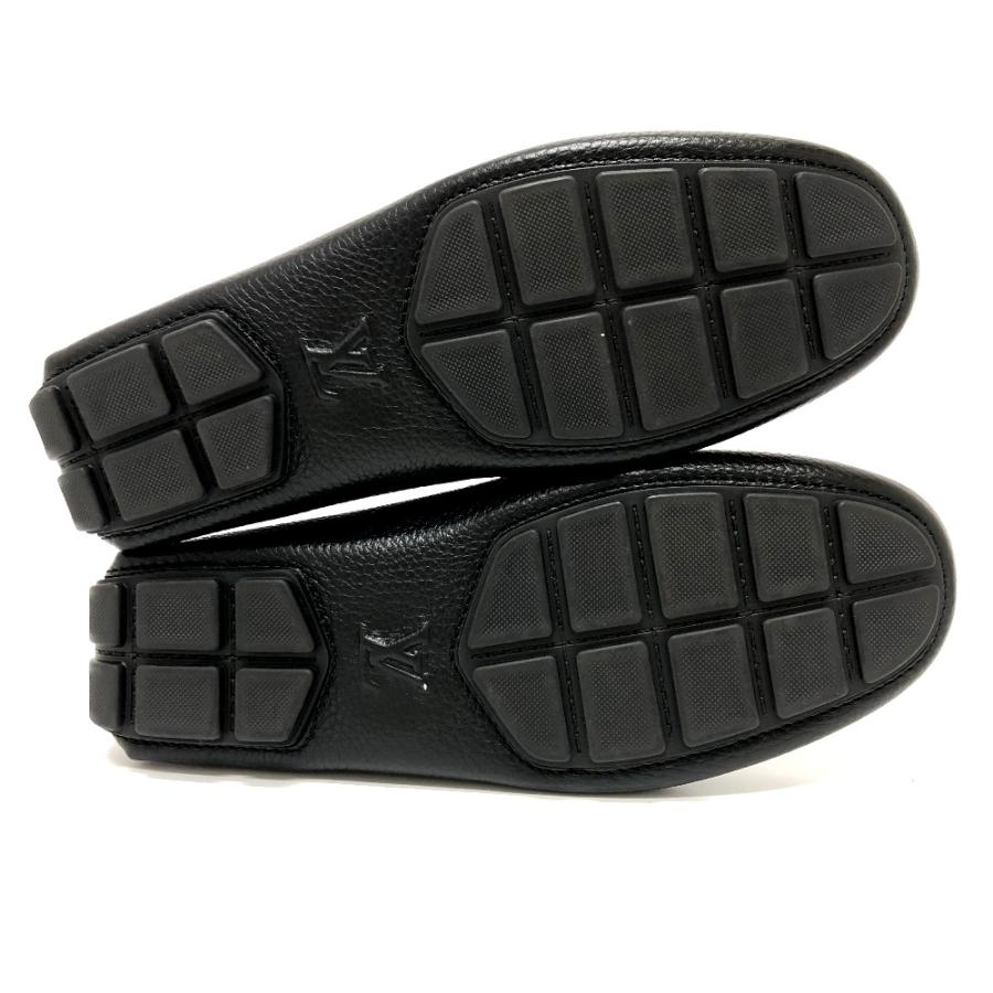 美品 LOUIS VUITTON ルイヴィトン ドライビングシューズ シューズ ローファー ブラック メンズ【中古】 | LOUIS VUITTON | 02