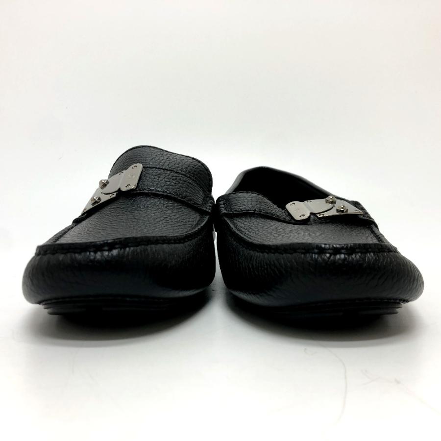 美品 LOUIS VUITTON ルイヴィトン ドライビングシューズ シューズ ローファー ブラック メンズ【中古】 | LOUIS VUITTON | 03