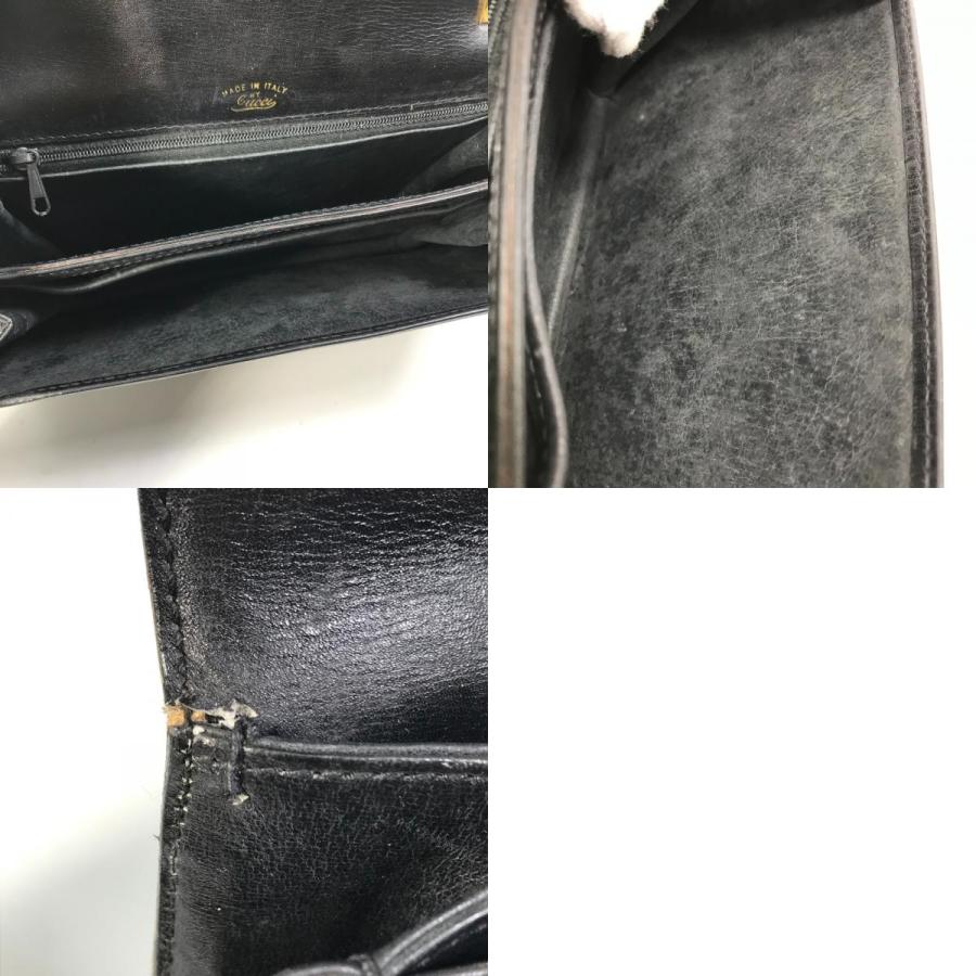 GUCCI グッチ カバン オールドグッチ ハンドバッグ ブラック レディース【中古】 | GUCCI | 09