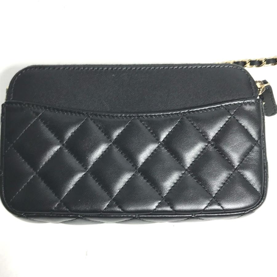 新品同様 CHANEL シャネル AP2096 マトラッセ チェーンウォレット 斜め掛け 長財布 フォンケースウォレット ショルダーバッグ【中古】 | CHANEL | 05