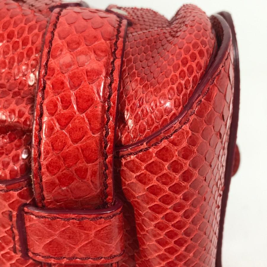 CELINE セリーヌ 旅行バッグ トラベルバッグ ショルダーバッグ 肩掛け ヴィンテージ ボストンバッグ レッド ユニセックス【中古】 | CELINE | 06