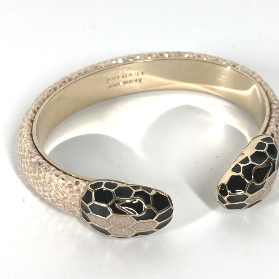 BVLGARI ブルガリ セルペンティ フォーエバー バングル アクセサリー スネークヘッド ブレスレット ゴールド レディース【中古】 | BVLGARI | 01