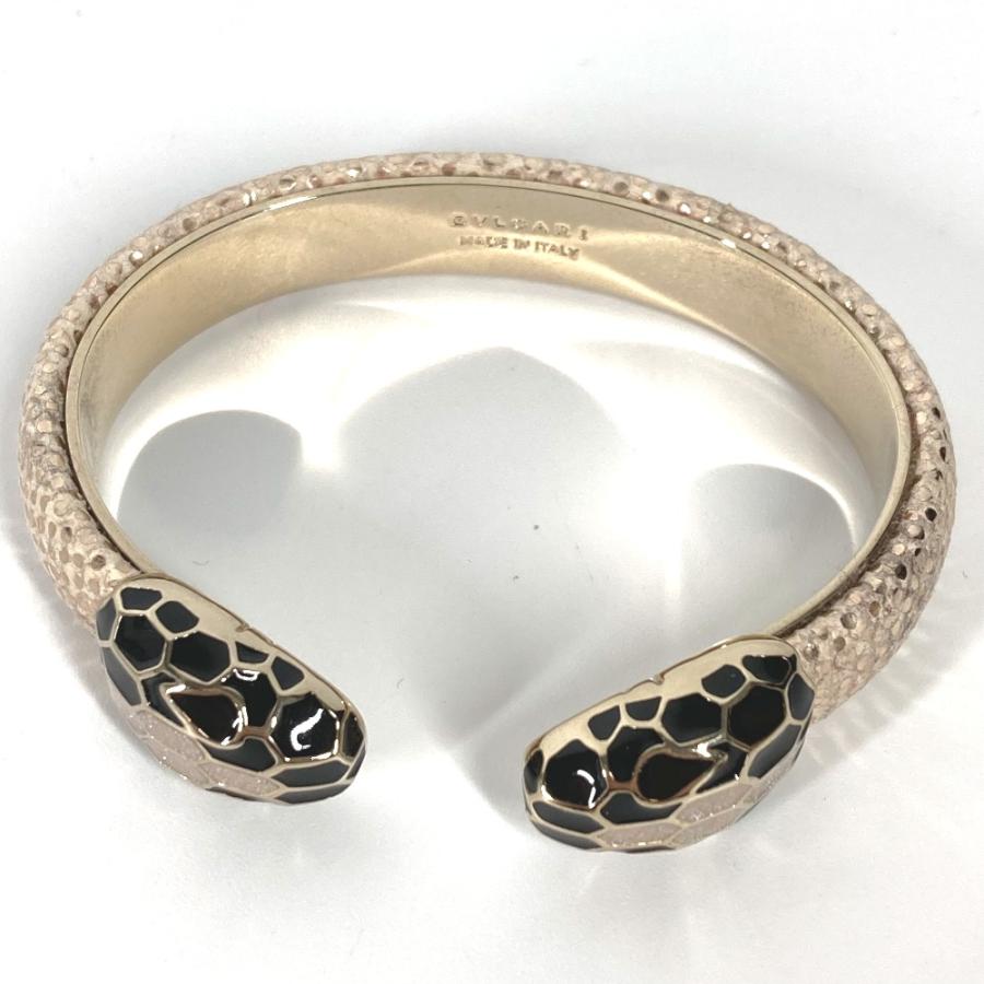 BVLGARI ブルガリ セルペンティ フォーエバー バングル アクセサリー スネークヘッド ブレスレット ゴールド レディース【中古】 | BVLGARI | 02