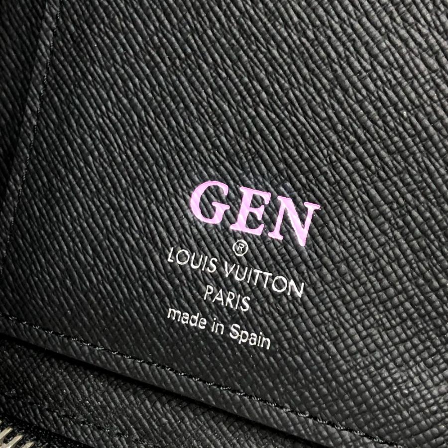 LOUIS VUITTON ルイヴィトン M60965 ジッピーウォレット ヴェルティカル ラウンドファスナー エピ 長財布 ブラック メンズ【中古】 | LOUIS VUITTON | 08