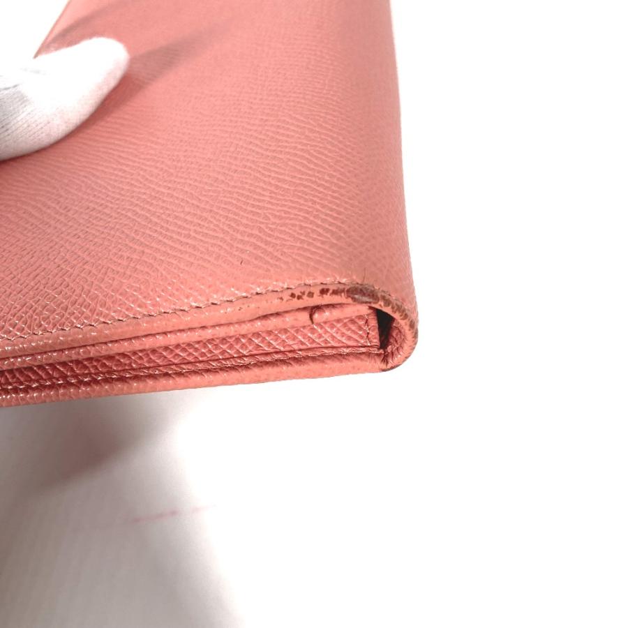 BVLGARI ブルガリ ロゴクリップ ロングウォレット 2つ折り ブルガリブルガリ 長財布 ピンク メンズ【中古】 | BVLGARI | 08